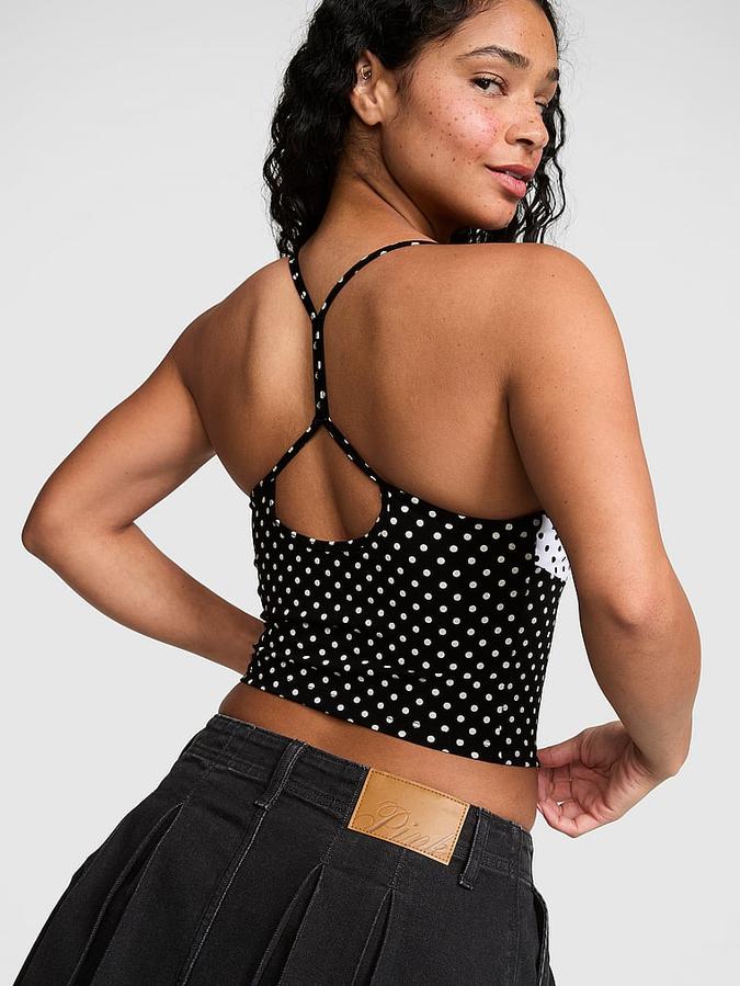 All-Day Cotton? Racerback Bra Tank