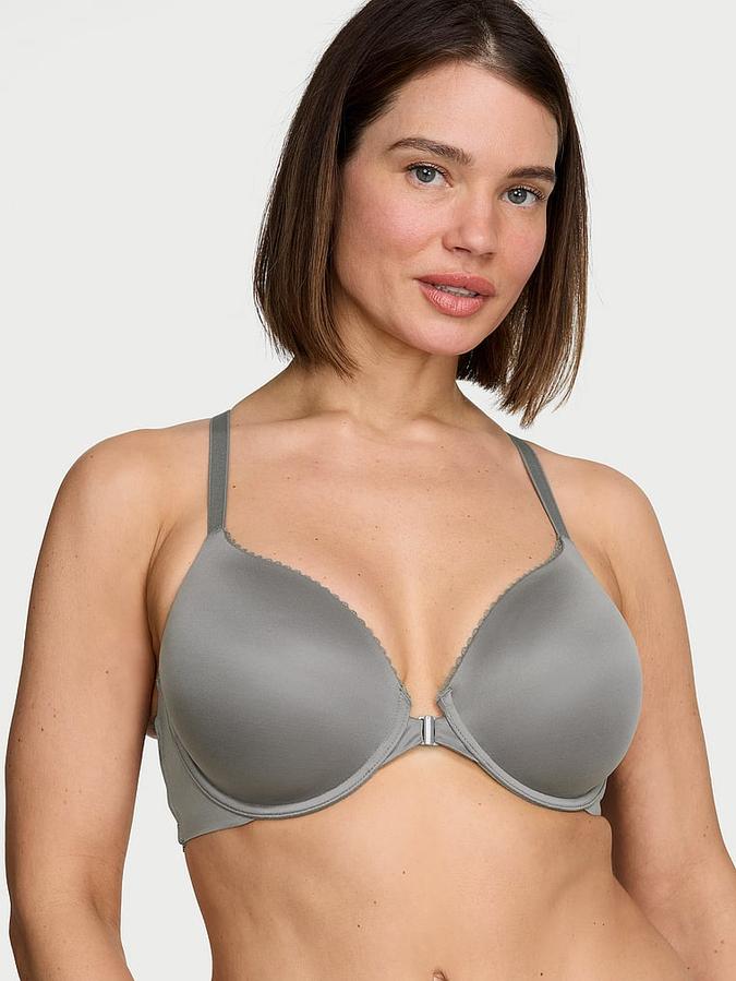Lightly Lined Lace Racerback Full-Coverage Bra