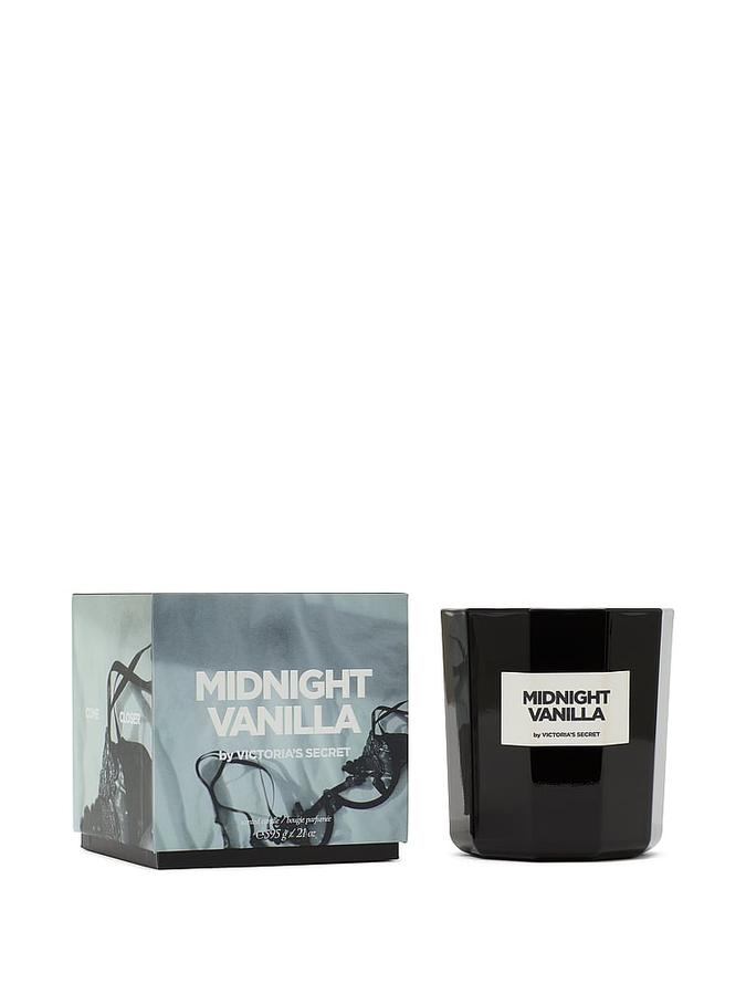 Midnight Vanilla Large Cylinder candles image number 1