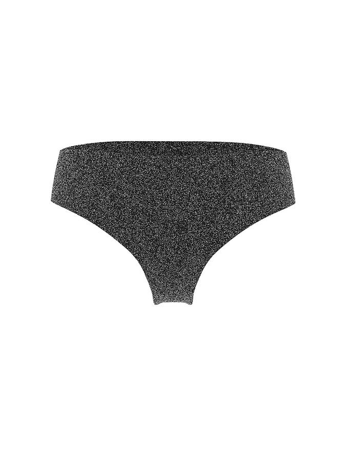 Body by Victoria Flex Shimmer Mid-Rise Thong Panty image number 2