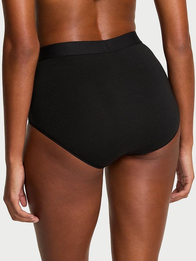 Logo Cotton Shine Patch Modern Brief Panty