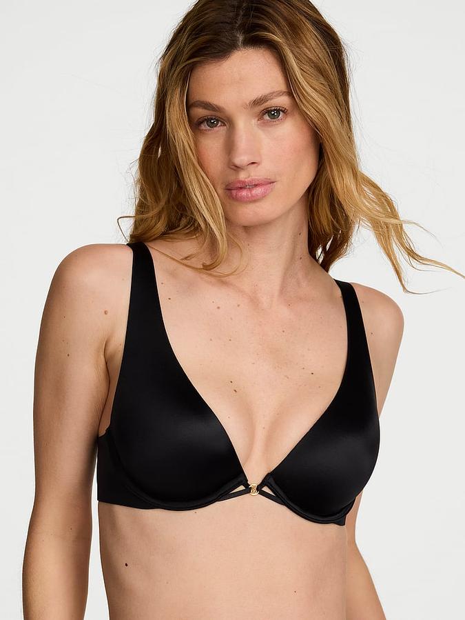 Smooth Lightly Lined Plunge Bra