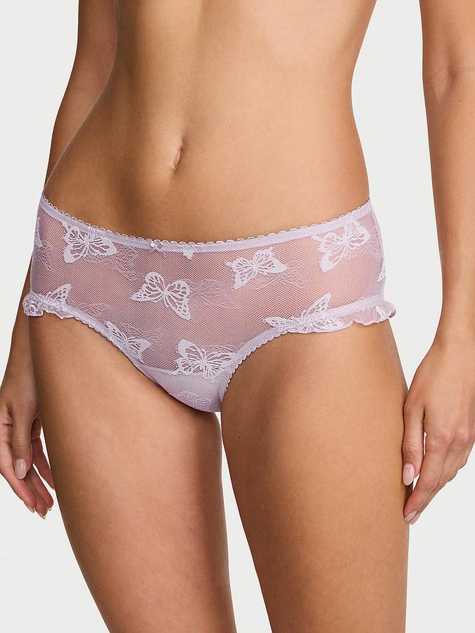 Butterfly Mesh Flutter Cheeky Panty