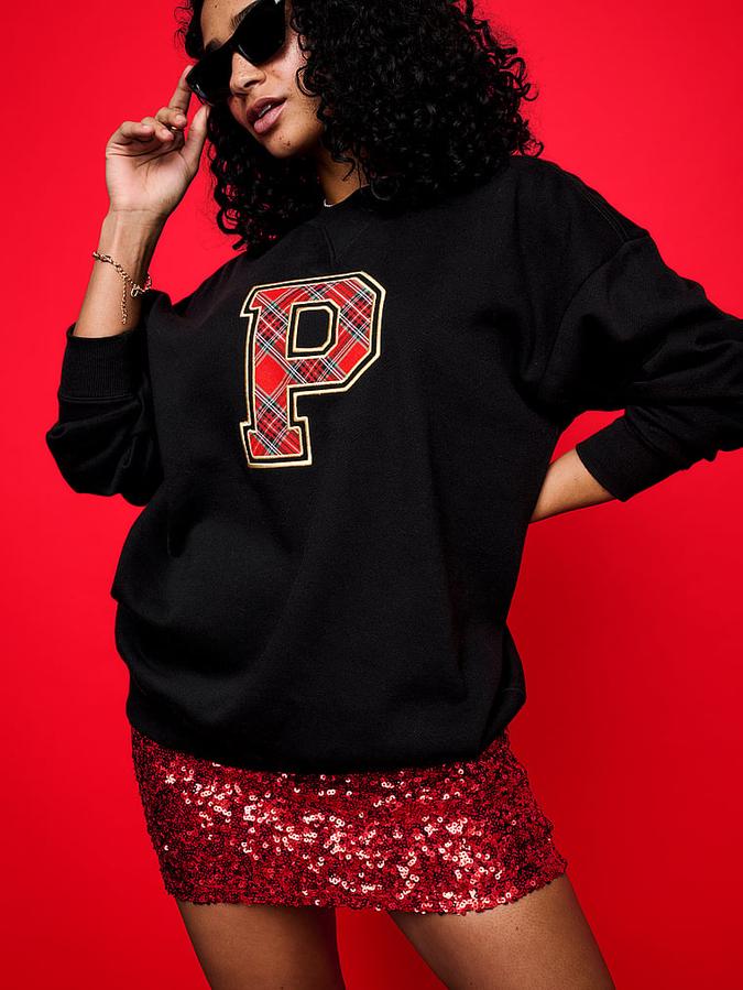 Ivy Fleece Oversized Crew Sweatshirt image number 2