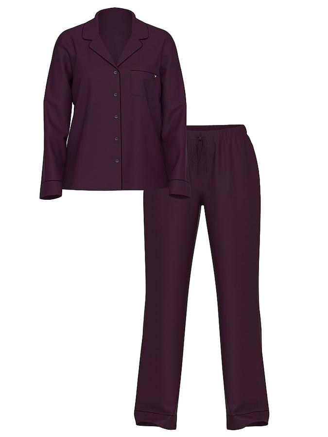 Modal Soft Long Pajama Set image number 2