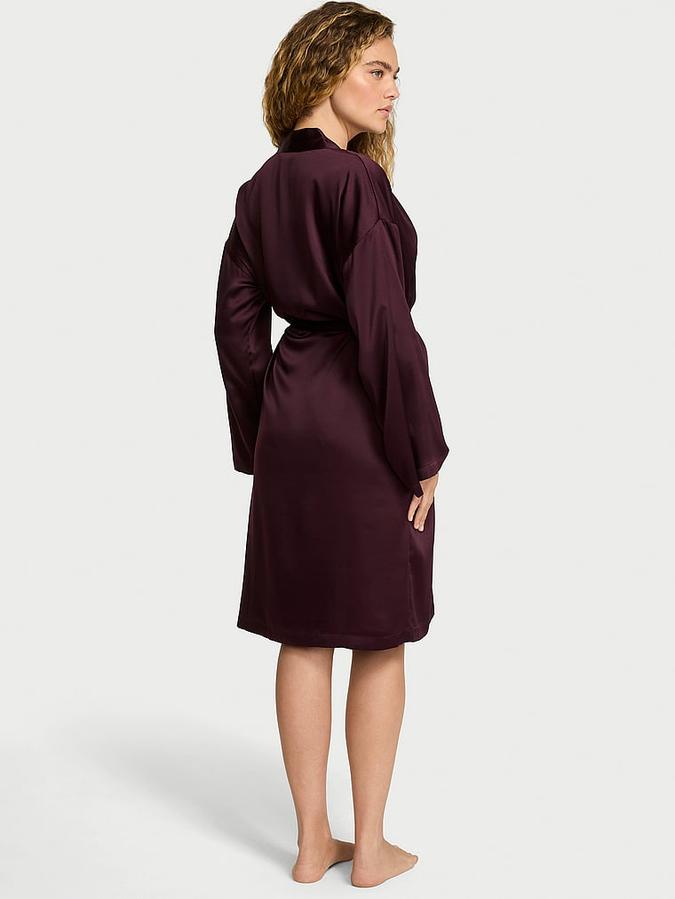 Satin Midi Robe