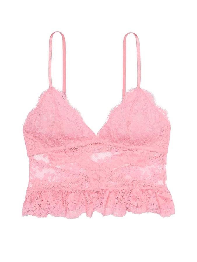 Dare to Dream Lace Flounce Bra Top image number 2