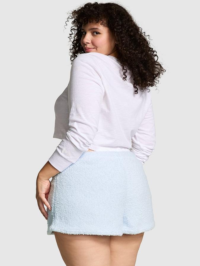 Co-ZZZy Fleece Boxy Pajama Shorts image number 1