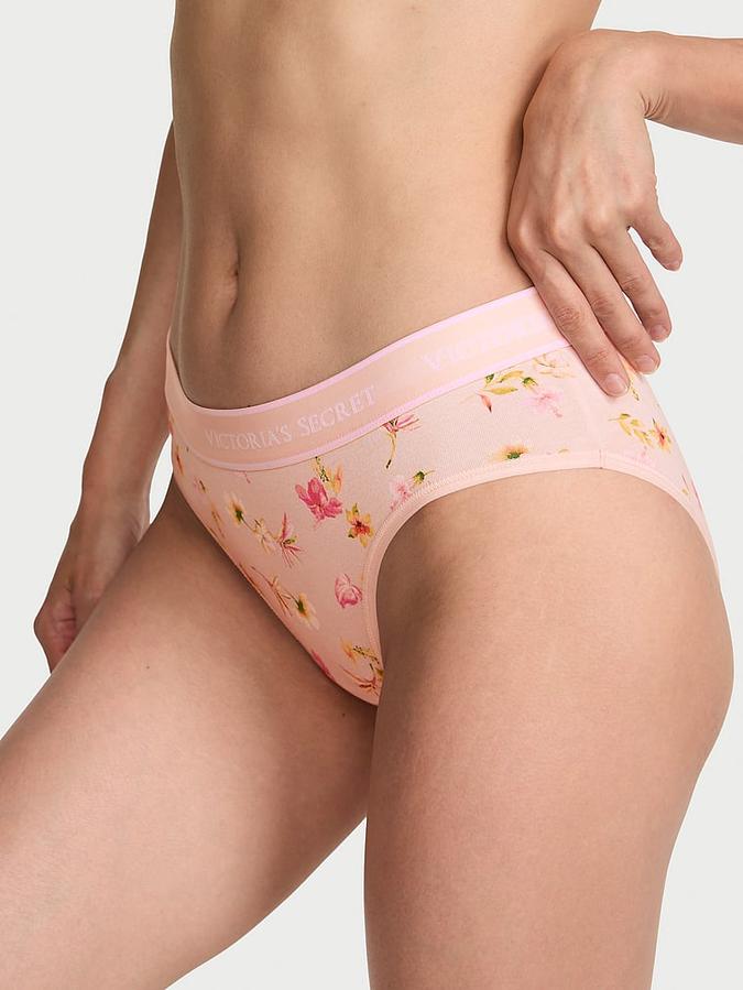 Logo Cotton Hiphugger Panty