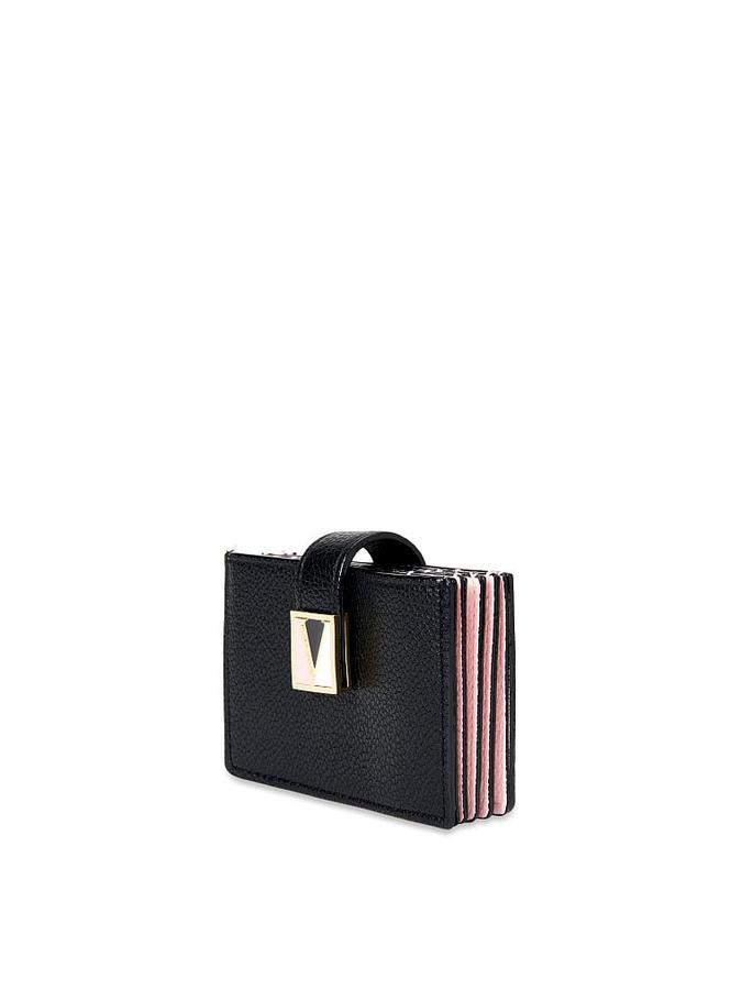 The Victoria Expandable Card Case Black image number 1