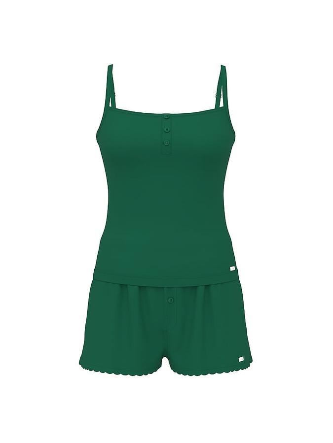 Cotton Henley Cami image number 2