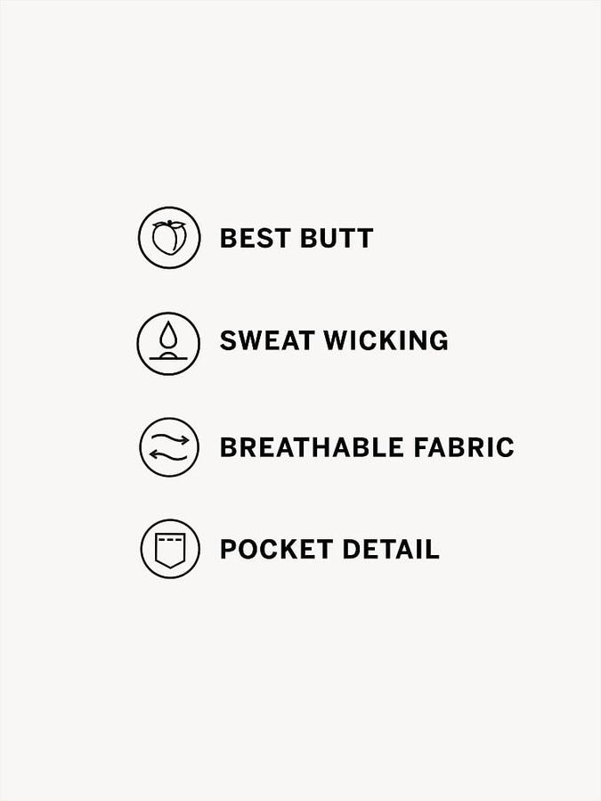 Seamless High-Waist Shorties image number 4