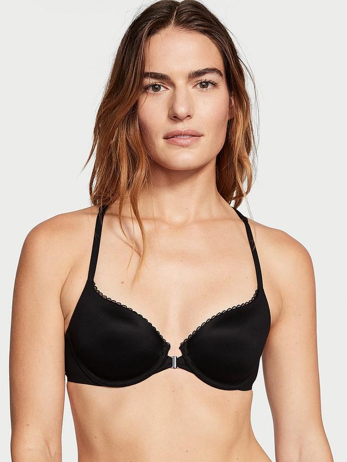 Lightly Lined Demi Racerback Bra image number 0