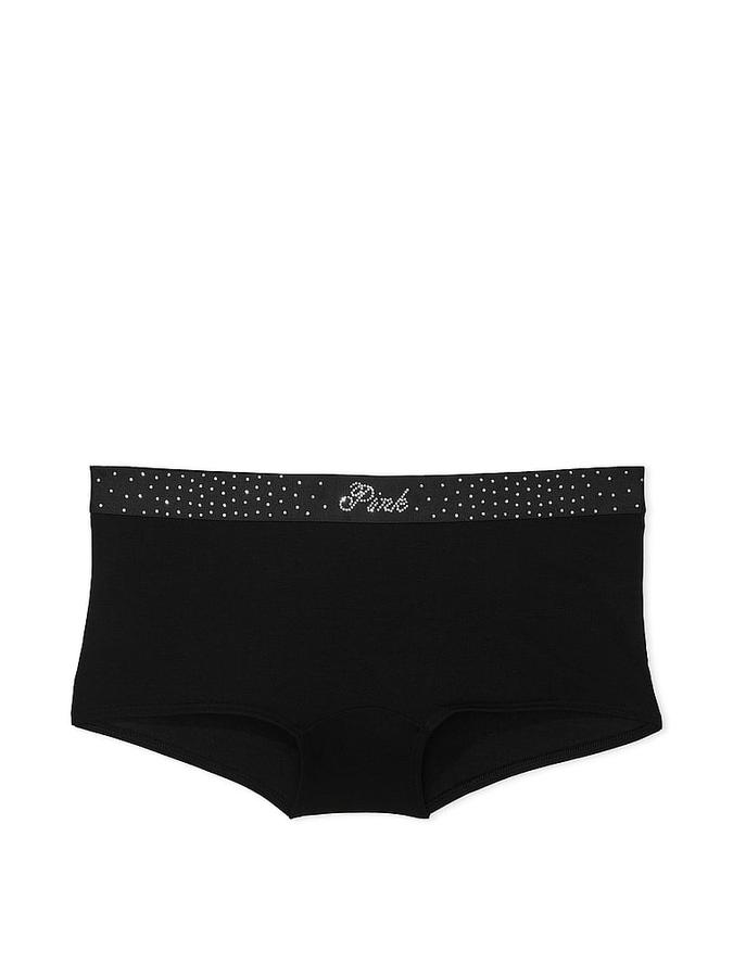Logo Cotton Boyshort Panty image number 2