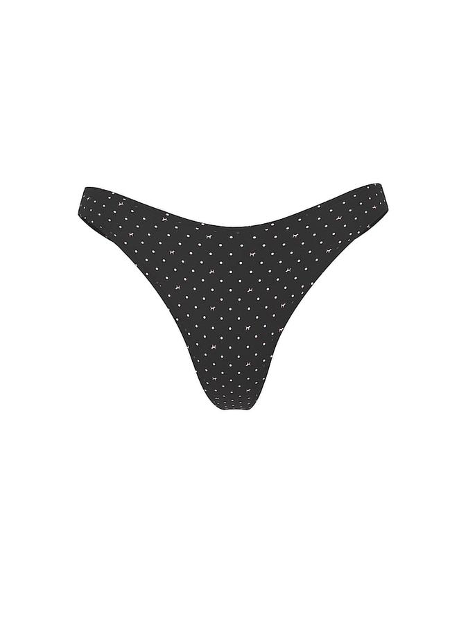 Cotton High-Leg Thong Panty image number 1