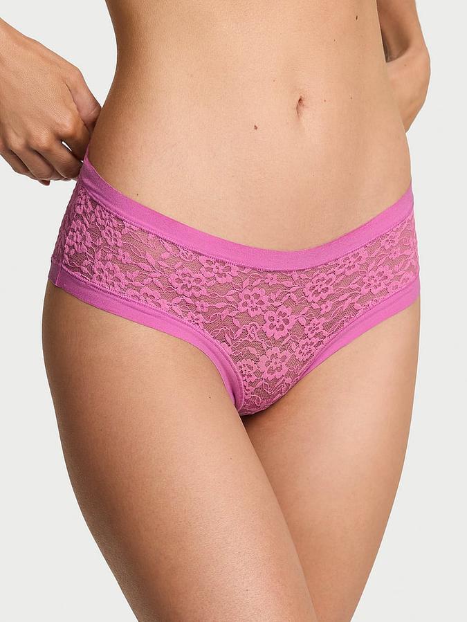 No-Show Lace Cheeky Panty image number 0