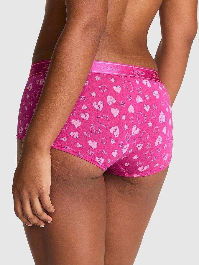 Logo Cotton Boyshort Panty