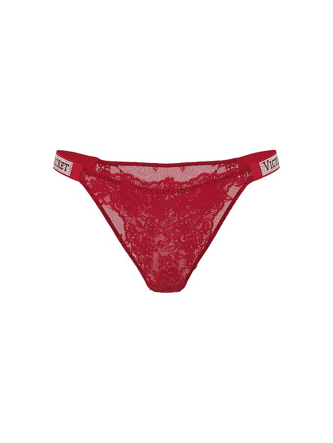 Shine Strap Brazilian Panty