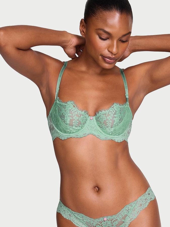 Wicked Unlined Lace Balconette Bra