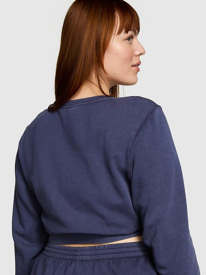Ivy Fleece Yoke Seam Crew Sweatshirt image number 1