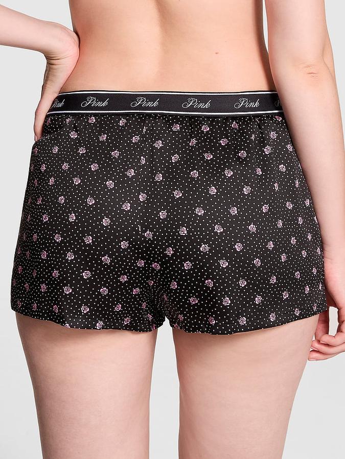 Silky Sleep Boxy Pajama Shorts image number 1