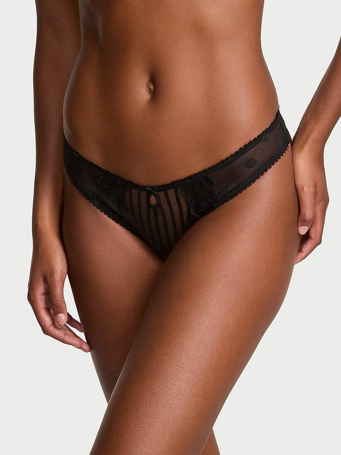 Lacie Sheer Heritage Thong Panty image number 0