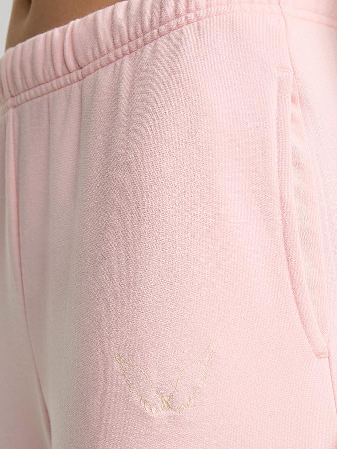 Brushed Modal Fleece Wide-Leg Lounge Pants image number 3