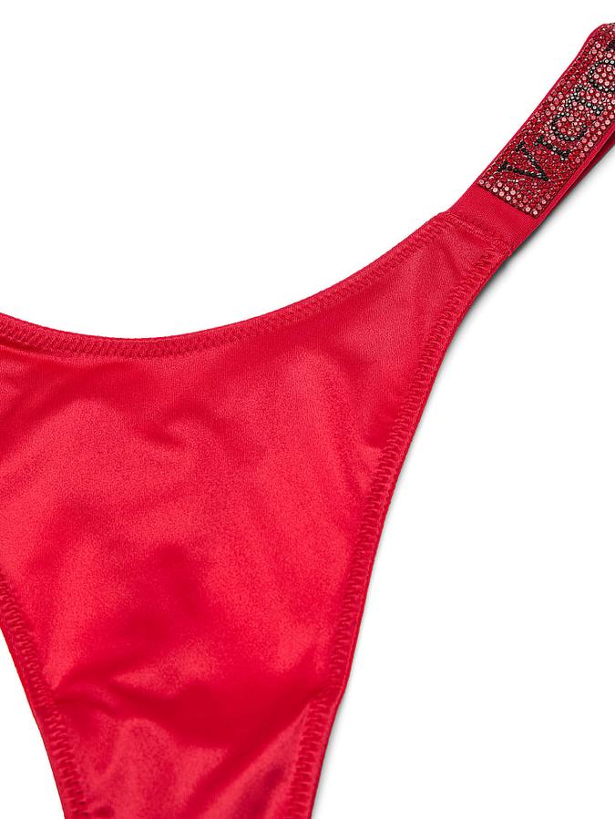 Sunset Ombré Shine Strap Thong Panty image number 2