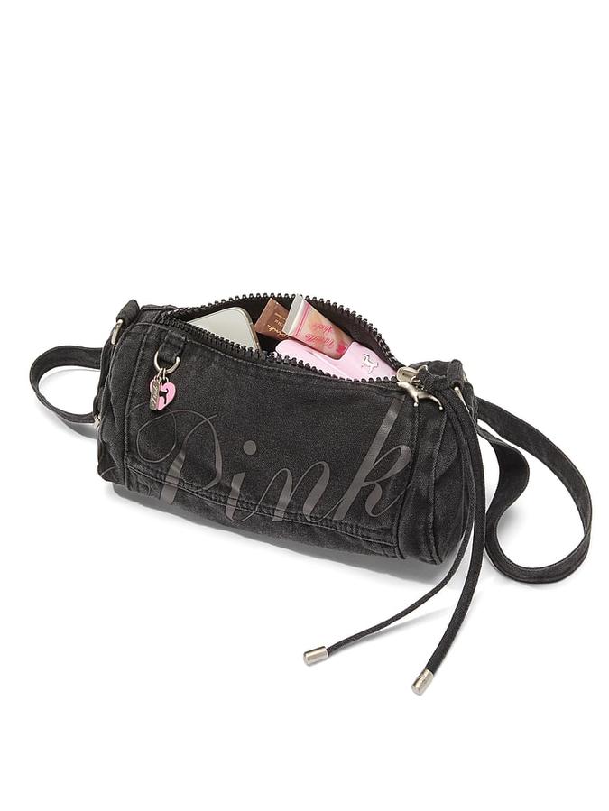 Canvas Rolled Du?e Shoulder Bag image number 3