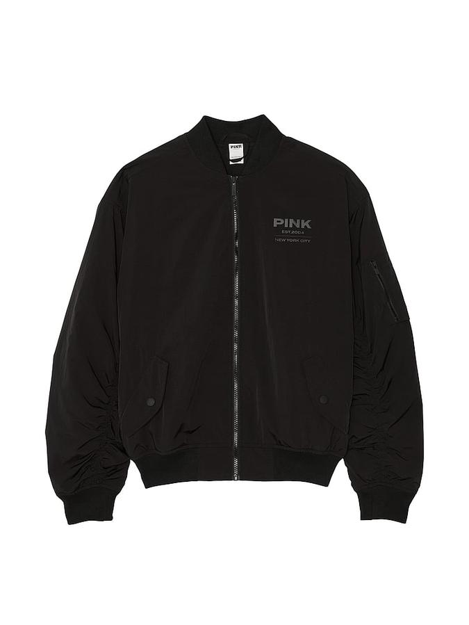 Parachute Satin Bomber Jacket image number 2