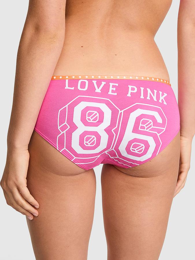 Logo Cotton Hiphugger Panty