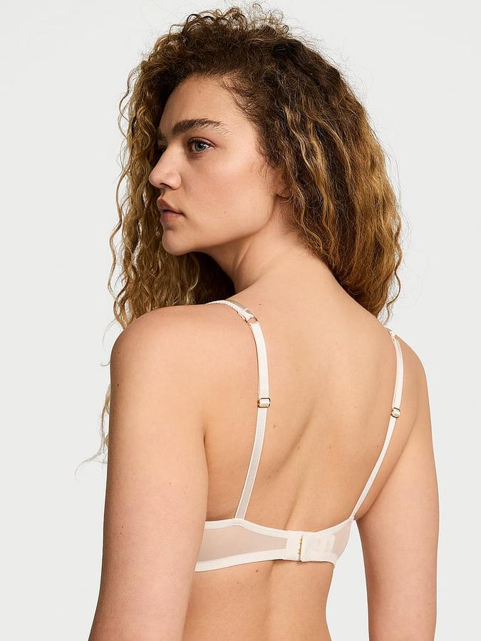 Wicked Wildflower Embroidery Unlined Balconette Bra image number 1