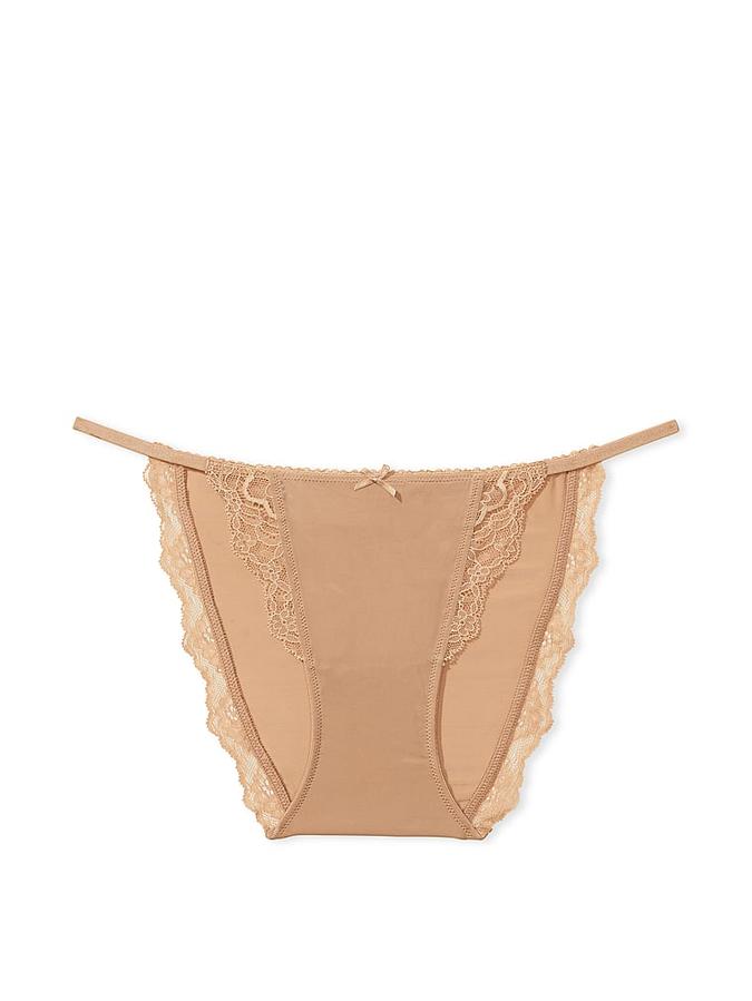 Smooth & Lace String Bikini Panty image number 2