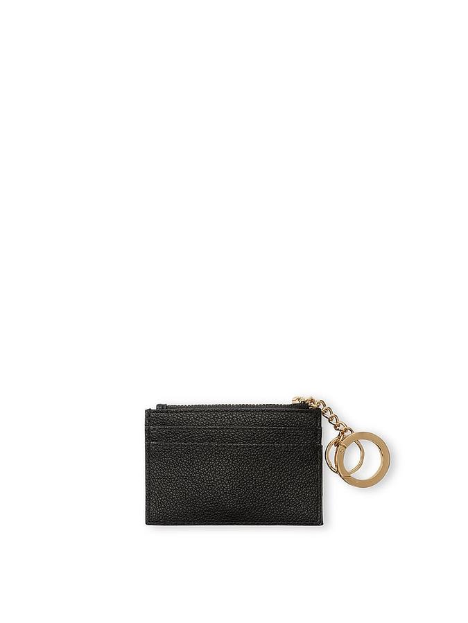 The Victoria Card Case Keychain Black image number 1