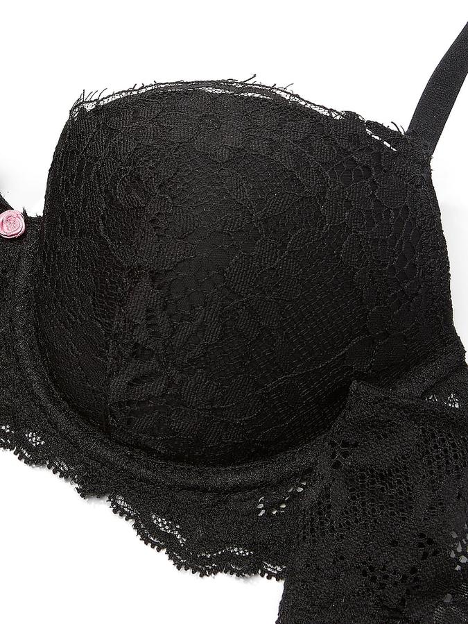 Lace Lightly Lined Classic Coverage Demi Bra image number 3