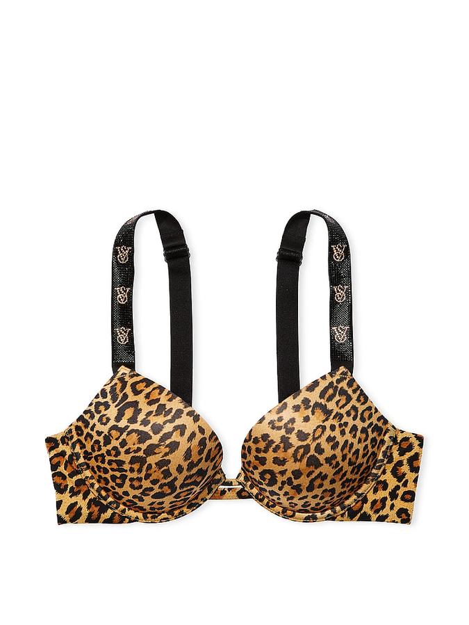 Shine Strap Push-Up Bra image number 2