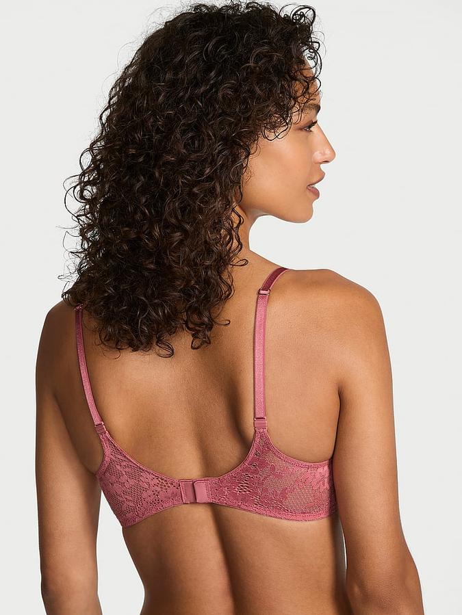 Lace Wireless Push-Up Bra image number 1