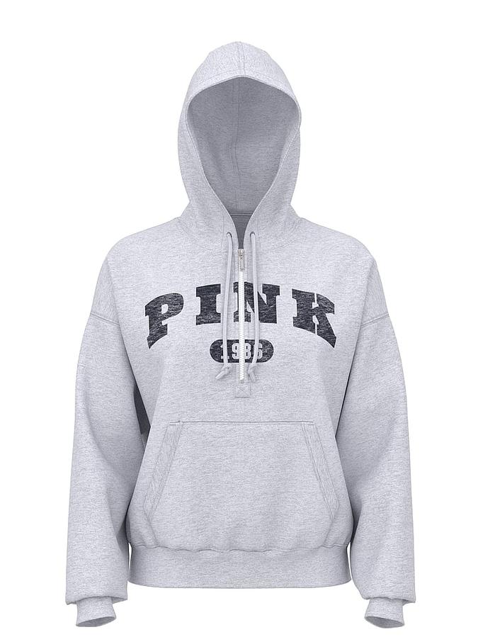 Ivy Fleece Campus Half-Zip Hoodie image number 2