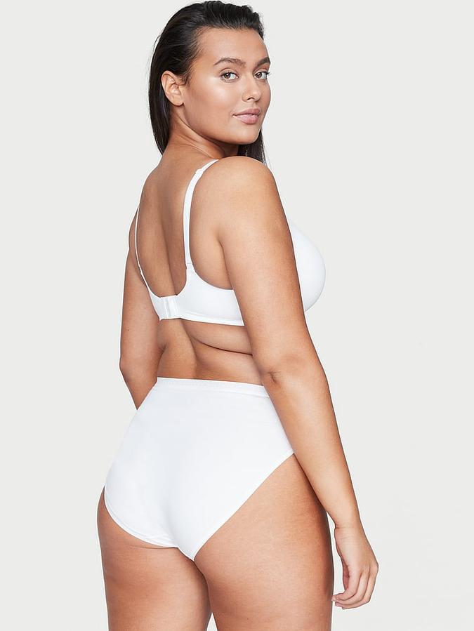 Stretch Cotton High-Leg Brief Panty image number 1