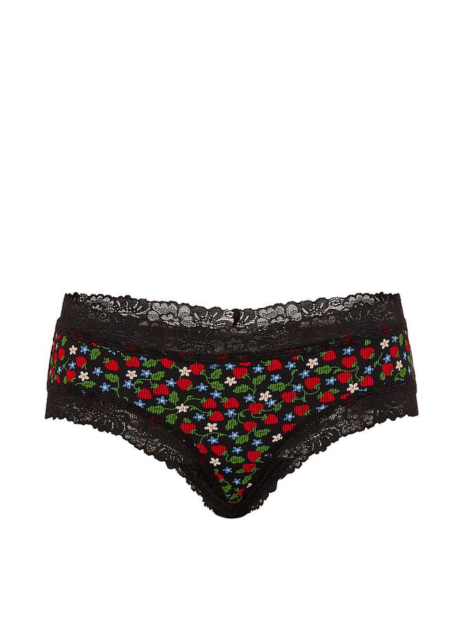 PINK Wink? Lace-Trim Cheeky Panty image number 2