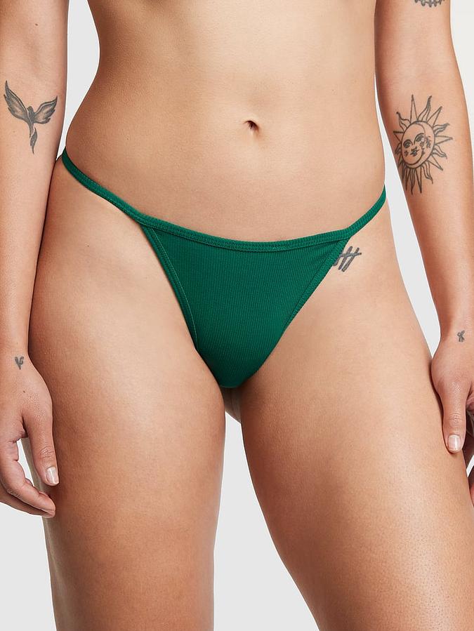 Cotton V-String Panty image number 0