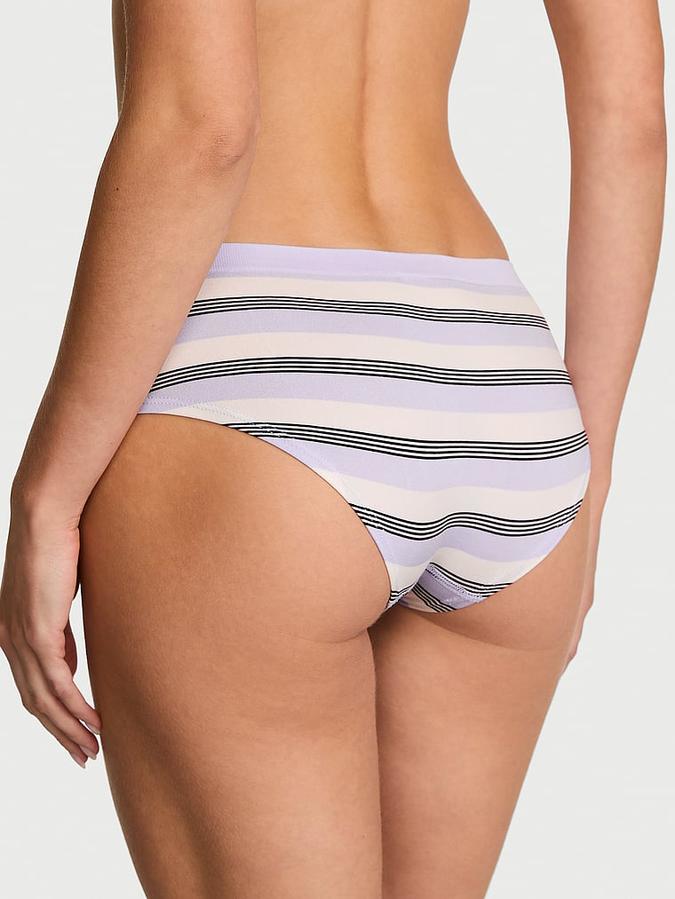 Seamless Stripe Hiphugger Panty