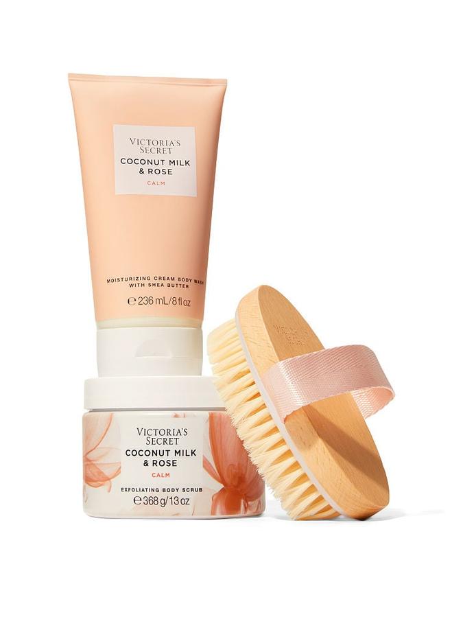 Coconut Milk Rose Natural Beauty Body Care Ritual Kit image number 2