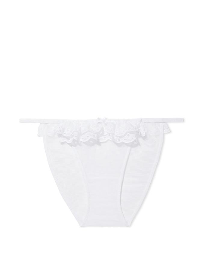 Eyelet Lace String Bikini Panty image number 2