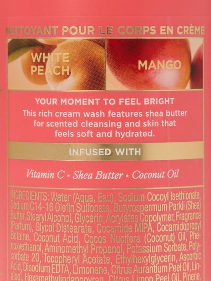 White Peach Mango Natural Beauty Cleanser Body Cream image number 1