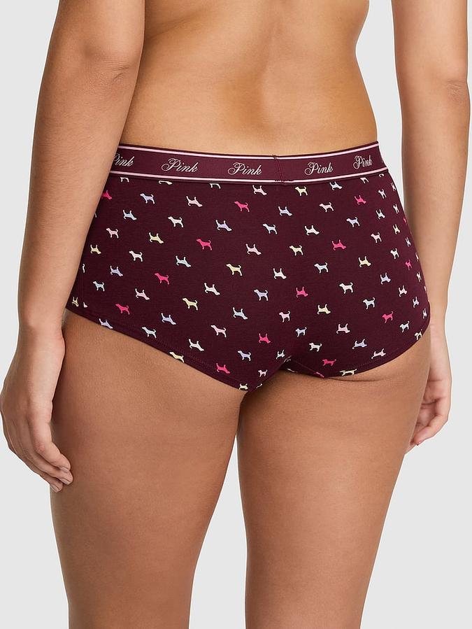 Logo Cotton Boyshort Panty