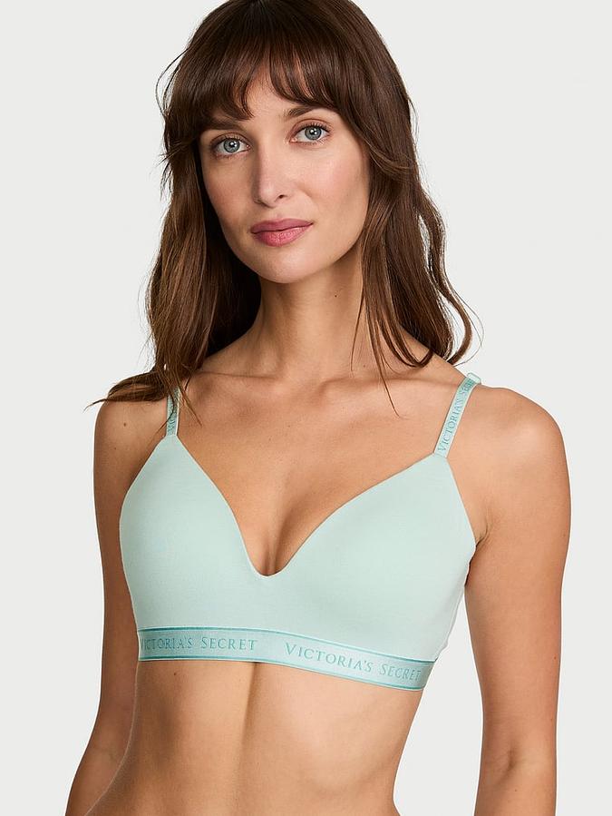 Cotton Lightly Lined Wireless Bra