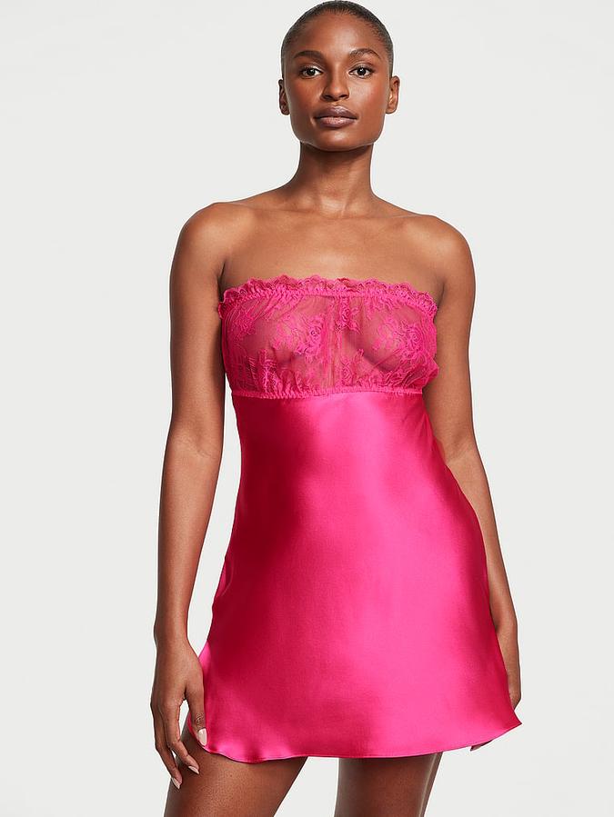 VS Archives Silk Strapless Slip