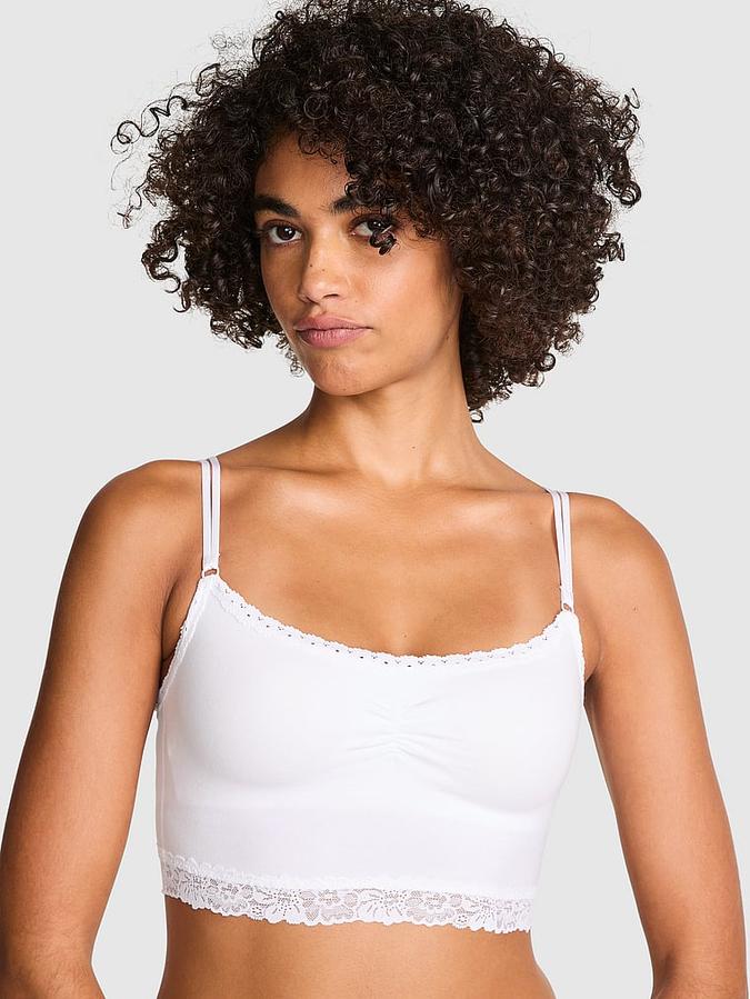 Cotton Dorm Lightly Lined Bralette image number 0