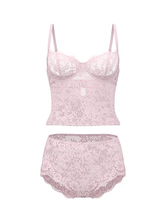 Wicked Twinkle Lace Cami & Shortie Set image number 2